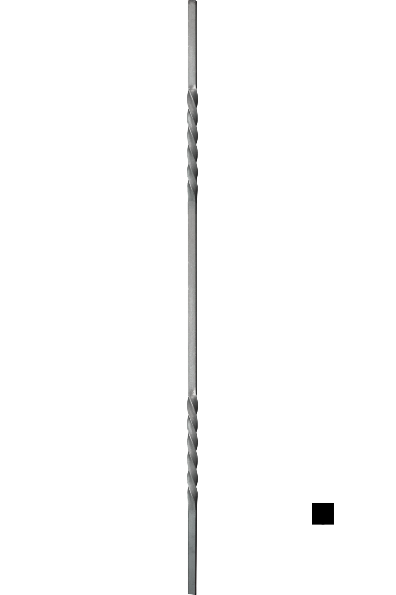 Schmiedeeisen Stab B9206 (▢16mm/1150mm) - Grande Forge