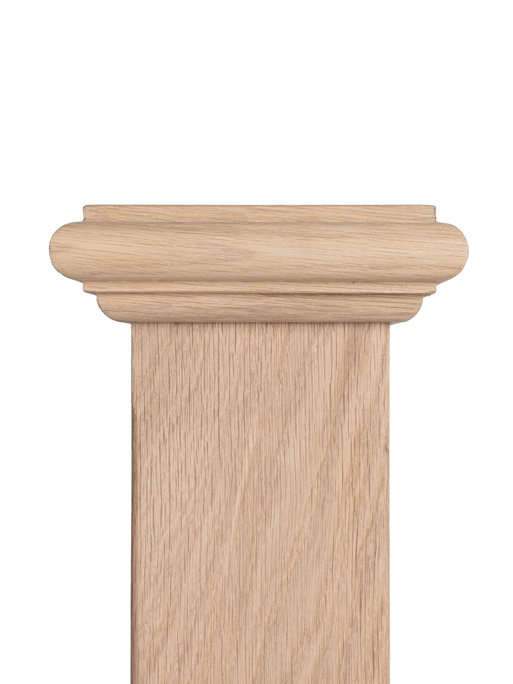Hauptbaluster Eiche HB-12 (inkl. Kappe / ▢90x1500mm) – Bild 2