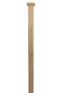 Hauptbaluster Eiche HB-12 (inkl. Kappe / ▢90x1500mm)