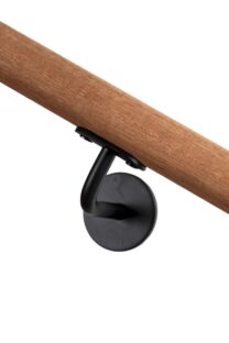 Alternative view of Handlaufträger LH-10 schwarz (pro Box)