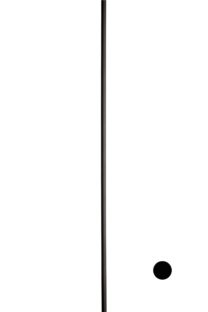 Metallene Treppensprosse MR-07-S (Ø14mm/970mm)