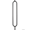 Metallische Treppensprosse MV-15-S (▢12.7x970mm)