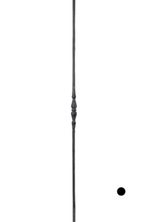 Schmiedeeisen Stab S-31 (Ø12mm/±1040mm) - Arteferro